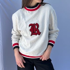 Russel Athletics x Urban Outfitters “R” Sweater Size Small